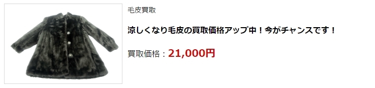 毛皮買取・石川県で高価買取・高額査定ならココがいい!